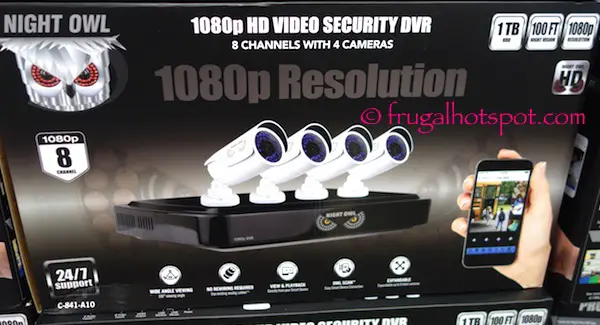 Night Owl HD Surveillance System Costco | Frugal Hotspot