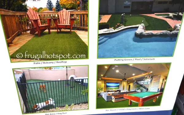 PreGra FesCue Artificial Grass Turf 3.75' x 12' Costco | Frugal Hotspot