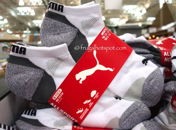 Puma Men's No Show Sock 6-Pair $7.99 