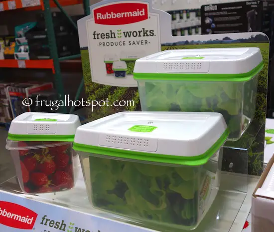 Rubbermaid Fresh Works Produce Saver Costco | Frugal Hotspot