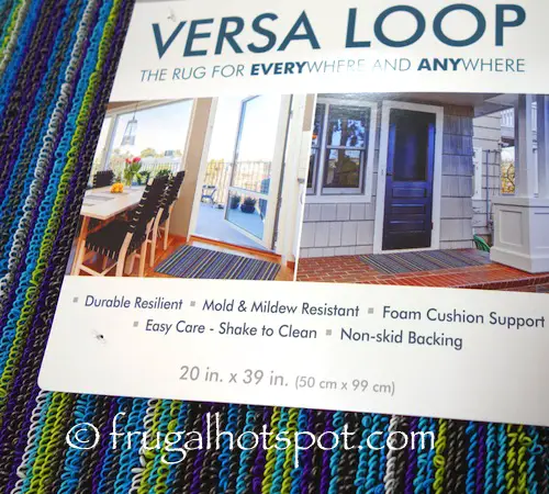 Town and Country Versa Loop Rug 20" x 39" Costco | Frugal Hotspot