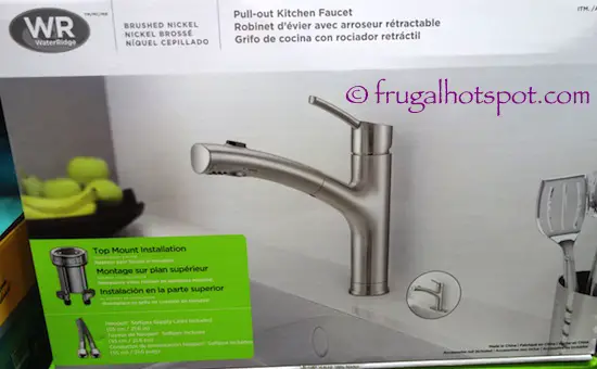 Water Ridge Euro Style Pull-Out Kitchen Faucet Costco | Frugal Hotspot