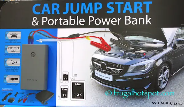 Winplus Car Jump Start and Portable Power Bank Costco | Frugal Hotspot