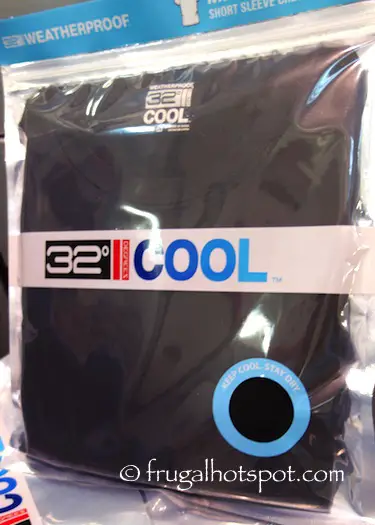 Weatherproof 32 Degrees Cool Men's Short Sleeve Crew Neck T-Shirt Costco | Frugal Hotspot