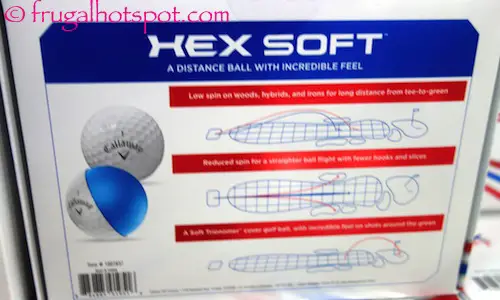 Callaway Hex Soft Golf Balls 24-Pack Costco | Frugal Hotspot