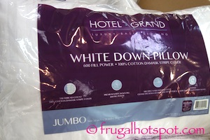 Hotel Grand White Down Pillow Costco | Frugal Hotspot