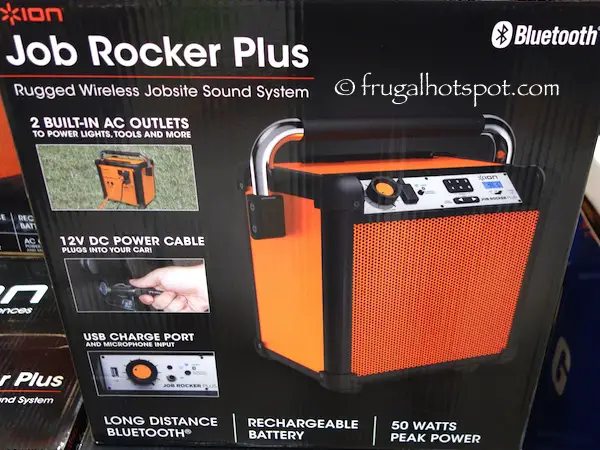 Ion Job Rocker Plus Rugged Wireless Jobsite Sound System Costco | Frugal Hotspot