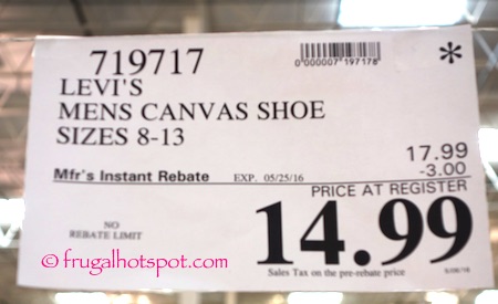 levi's shoes costco