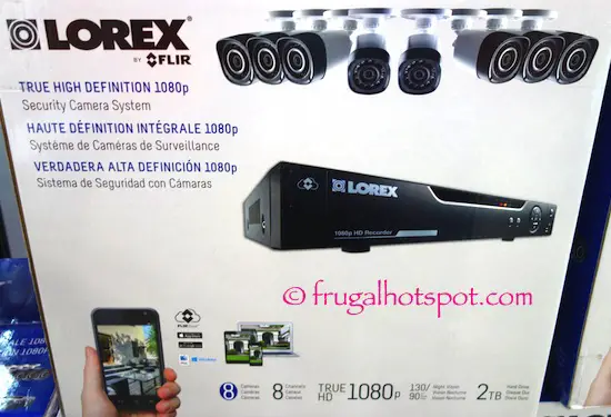 Lorex by Flir 8-Channel Surveillance System Costco | Frugal Hotspot