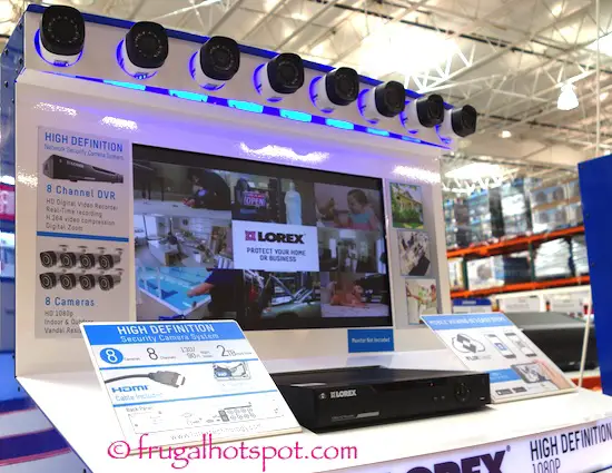 Lorex by Flir 8-Channel Surveillance System Costco | Frugal Hotspot