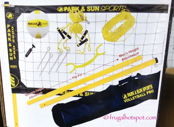 Park & Sun Pro 2000 Portable Volleyball System Costco | Frugal Hotspot