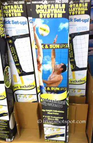 Park & Sun Pro 2000 Portable Volleyball System Costco | Frugal Hotspot