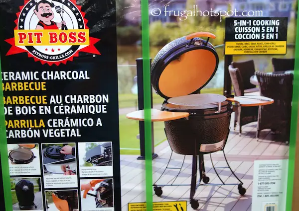 Pit Boss Ceramic Charcoal BBQ Grill Costco | Frugal Hotspot