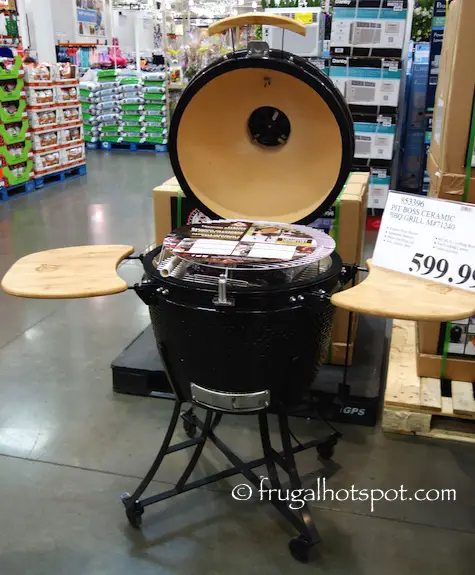 Pit Boss Ceramic Charcoal BBQ Grill Costco | Frugal Hotspot