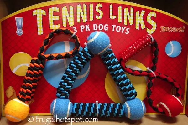 Think! Dog Tennis Links 3-Pack Dog Toys Costco | Frugal Hotspot