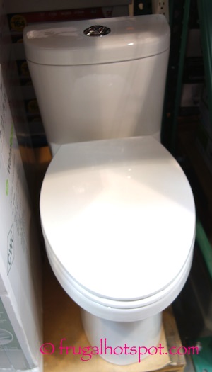 WaterRidge One-Piece Elongated Dual Flush Toilet Costco | Frugal Hotspot