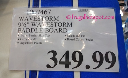 Wavestorm 9'6" Wavestorm Paddle Board Costco Price | Frugal Hotspot