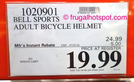 Bell Track Adult/Youth Bike Helmet Costco Price | Frugal Hotspot