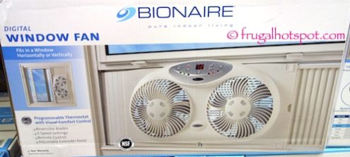 Bionaire Digital Twin Window Fan Costco 