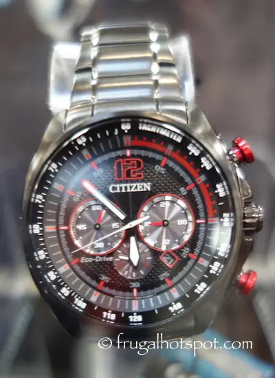 Citizen Eco-Drive Mens Stainless Steel Chronograph Watch Costco | Frugal Hotspot