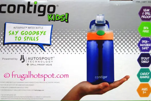 Contigo Kids Gizmo 2-Pack Water Bottles Costco | Frugal Hotspot