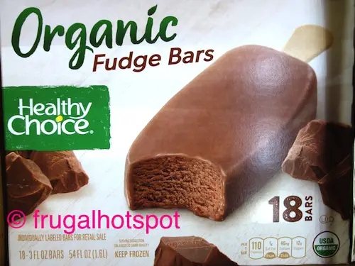 Healthy Choice Organic Fudge Bars Costco | Frugal Hotspot