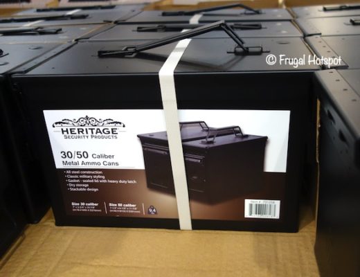 Heritage Security Products Metal Ammo Box 2-Pk Costco