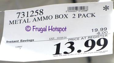 Costco Ammo Boxes - Set of 4 for $29.99 : r/VAGuns