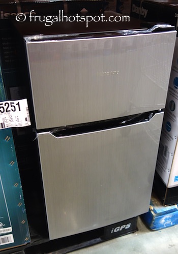 Hisense Two Door 3.3 Cu Ft Mini Fridge Costco | Frugal Hotspot