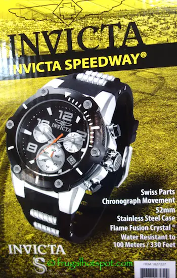 Invicta Speedway Stainless Steel Case Mens Watch Costco | Frugal Hotspot