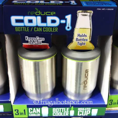 Reduce Cold-1 Bottle/Can Cooler 2-Pack Costco | Frugal Hotspot