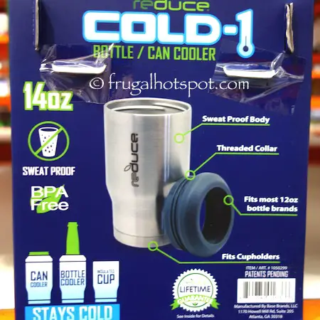 Reduce Cold-1 Bottle/Can Cooler 2-Pack Costco | Frugal Hotspot