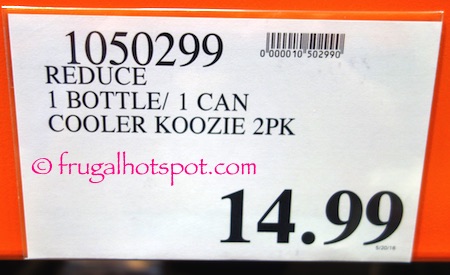 Reduce Cold-1 Bottle/Can Cooler 2-Pack Costco Price | Frugal Hotspot