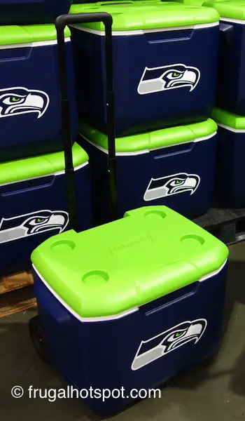 Coleman 60 Quart Officially Licensed Wheeled Cooler (Seattle Seahawks) Costco | Frugal Hotspot