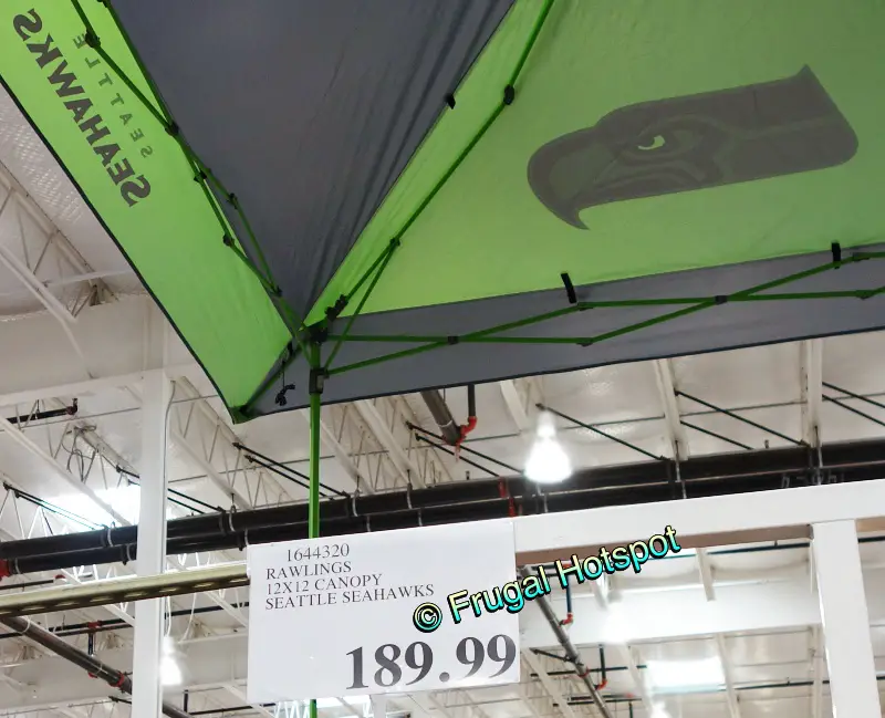 Seattle Seahawks 12' x 12' Eaved Canopy by Rawlings | Costco Price