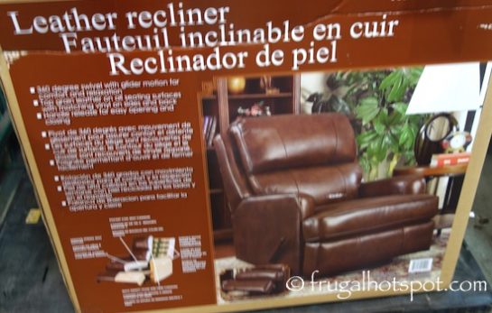 Synergy Leather Recliner at Costco