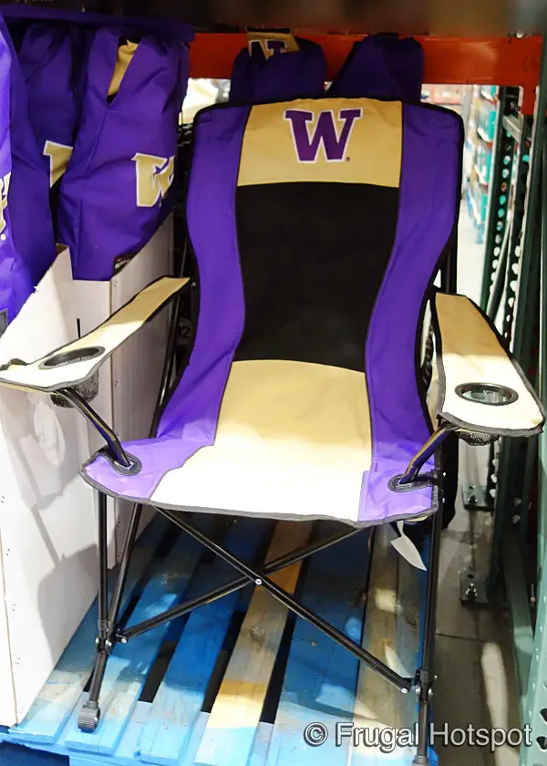 Washington Huskies Oversized Folding Chair | Costco Display