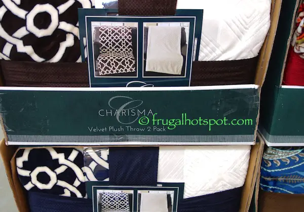 Charisma Velvet Plush Throw 2-Pack Costco | Frugal Hotspot