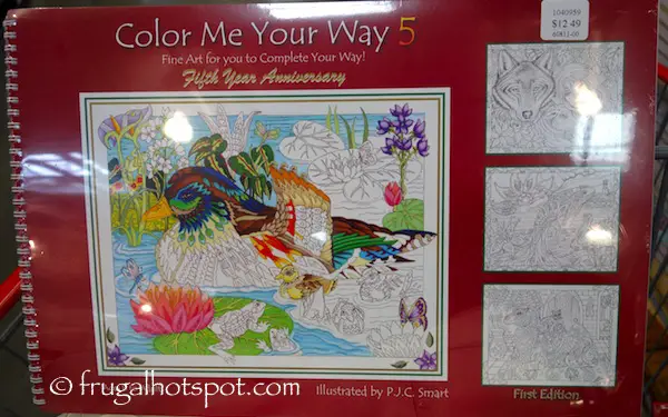 Color Me Your Way 5 by Pamela Smart Costco | Frugal Hotspot