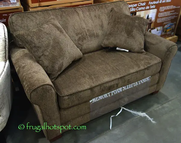 Synergy Home Twin Fabric Sleeper Chair Costco | Frugal Hotspot