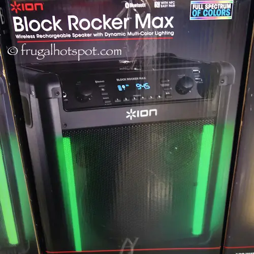 ion job rocker max tailgater speaker