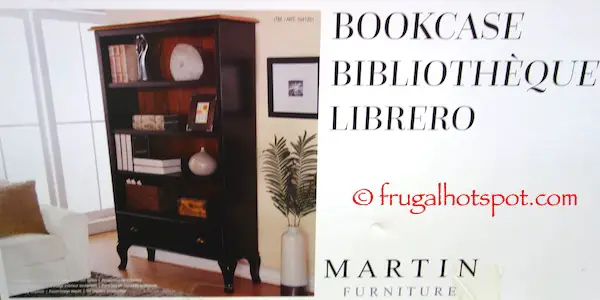 Martin Furniture 2-Tone Bookcase Costco | Frugal Hotspot