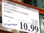 Pop Load Laundry Basket Costco Sale Price