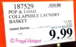 Costco Sale Price: Mesa Pop & Load Collapse & Store Laundry Basket