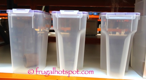 SnapwareCerealRightSnapware 3-Pack Cereal Keeper Costco | Frugal Hotspot