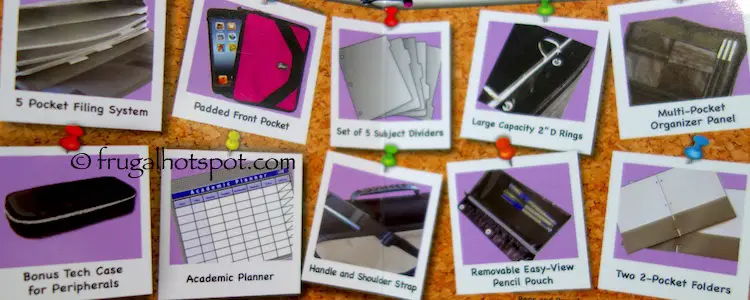 Tech Gear Mega Filled Binder Costco | Frugal Hotspot