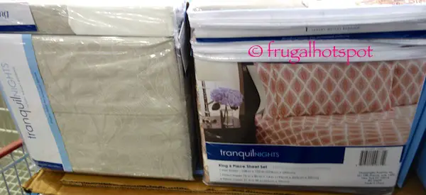 Tranquil Nights 6-Piece Queen Size Sheet Set Costco | Frugal Hotspot