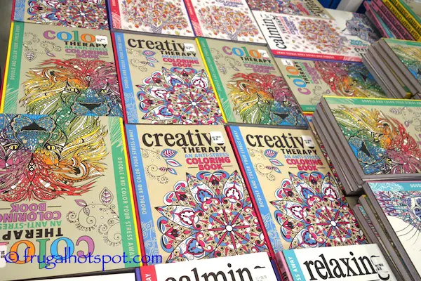 Anti-Stress Coloring Book Costco | Frugal Hotspot