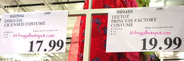 Halloween costumes Costco Price | Frugal Hotspot