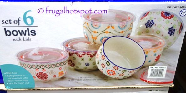 Signature Housewares Gypsy Bowls 6-Piece Set Costco